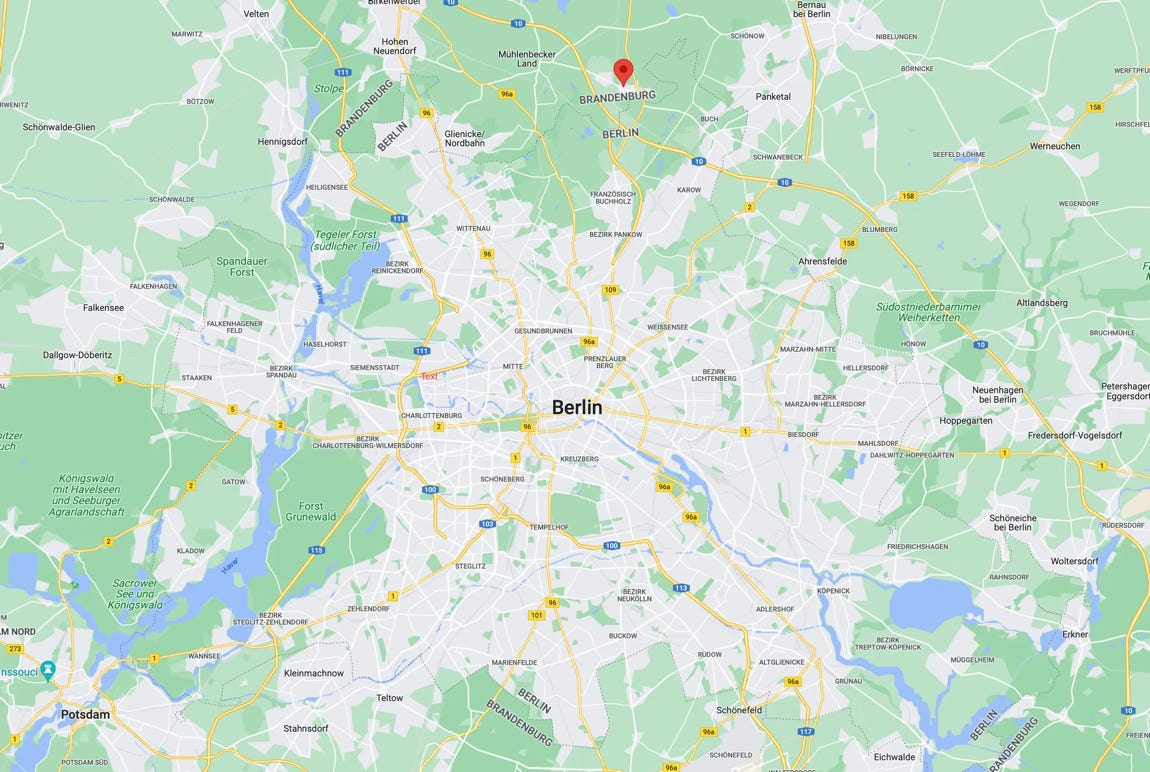 Heidekraut-Quartier — Luftaufnahme des Plangebiets